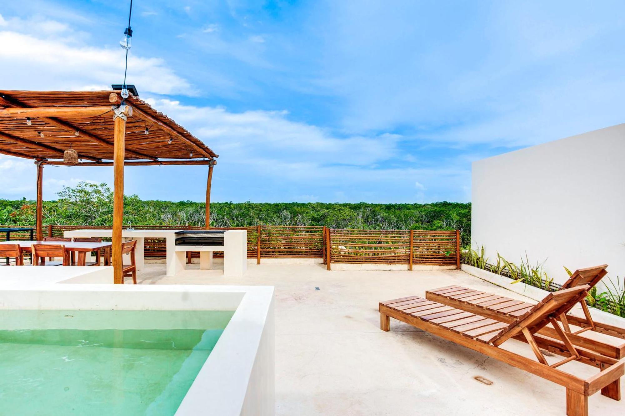 Nature Luxury Selva Norte Тулум Екстериор снимка